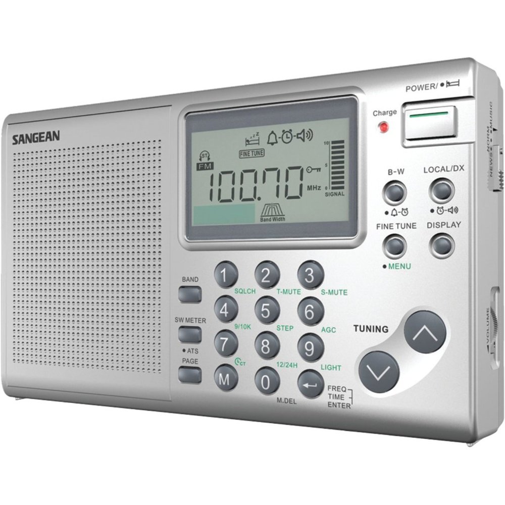 New and unopenedPortable AMFM Radios, Silver, ATS-405